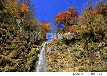 赤城山南面の滝沢の不動滝 110036718