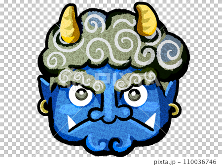 オニのお面 110036746