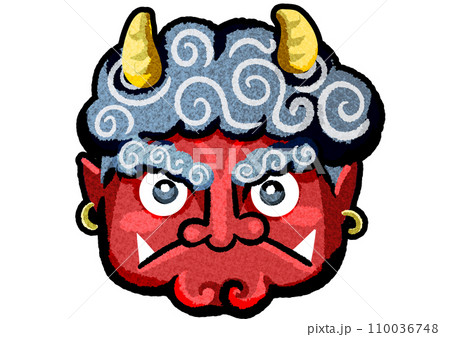 オニのお面 110036748