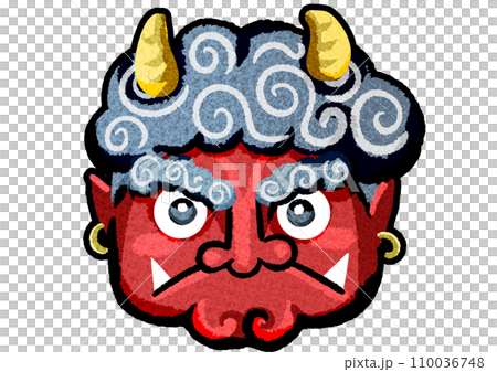 オニのお面 110036748