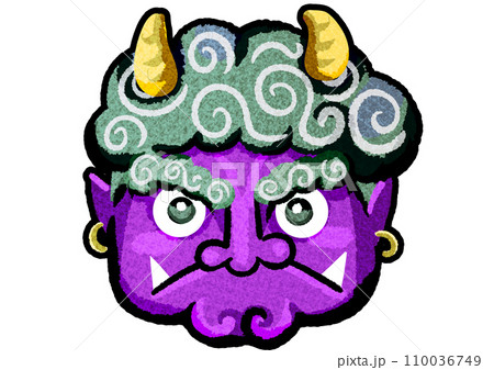 オニのお面 110036749