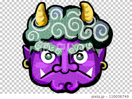 オニのお面 110036749