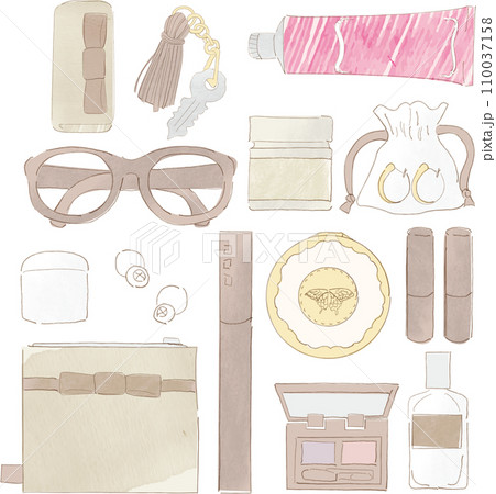 女性のバッグの中身 女性のバッグの中身 110037158