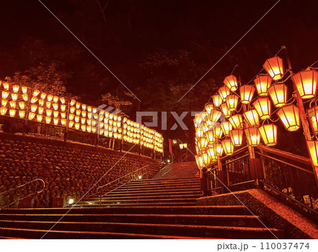 湯涌温泉 ぼんぼり祭り 花咲くいろは 湯涌温泉 ぼんぼり祭り 花咲くいろは 110037474