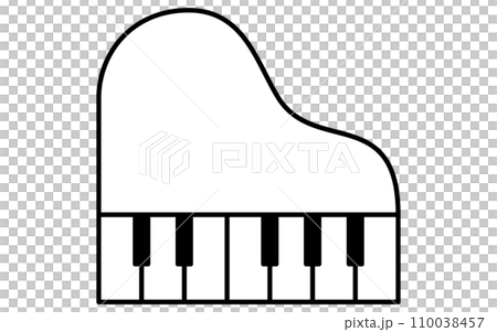music, simple grand piano icon (pianist) music, simple grand piano icon (pianist) 110038457