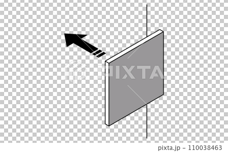 Soundproof walls/soundproof panels Illustration of noise countermeasures that can be done in a rental property 110038463