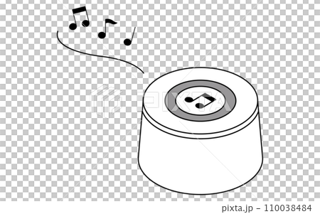 ホワイトノイズ　手軽に使える騒音対策グッズのイラスト 110038484