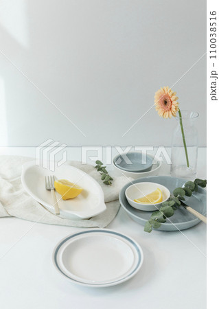 tableware styling photo image with vase tableware styling photo image with vase 110038516