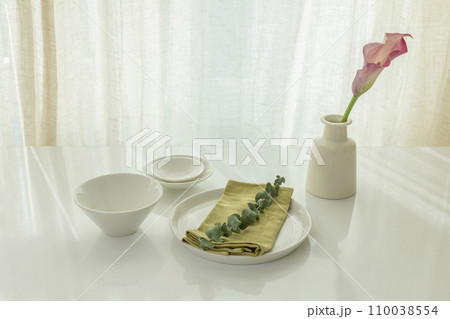 tableware pottery material styling photo 110038554