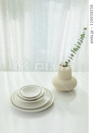 tableware pottery material styling photo 110038556
