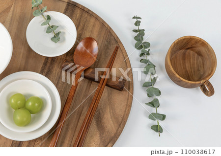 tableware wooden styling photo tableware wooden styling photo 110038617