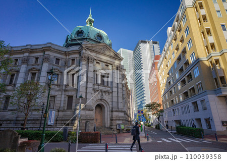 横浜の都市風景、神奈川県歴史博物館 横浜の都市風景、神奈川県歴史博物館 110039358