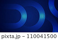 Dark blue abstract background with curved style lines as the main element. 110041500