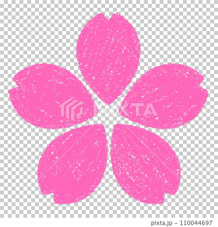 蠟筆材料櫻花印章 110044697