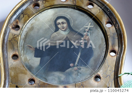Blessed Osanna of Cattaro, altar of Our Lady of Bednica in All Saints Parish Church in Bedenica, Croatia Blessed Osanna of Cattaro, altar of Our Lady of Bednica in All Saints Parish Church in Bedenica, Croatia 110045274