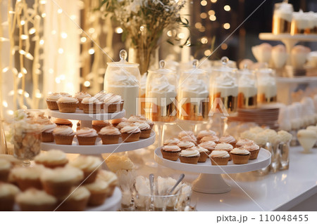 A Dazzling Dessert Display 110048455