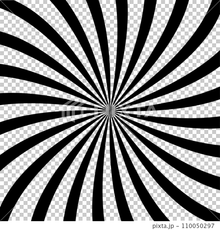 Swirl background. Rotating spiral white 110050297