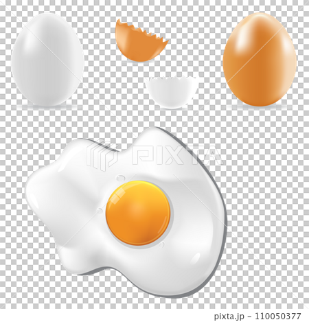 Egg healthy food set on white Egg healthy food set on white 110050377