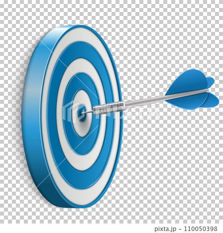Target with darts, 3d icon Target with darts, 3d icon 110050398