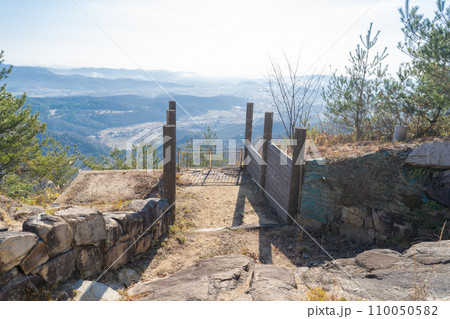 鬼ノ城の東門（鬼城山） 110050582