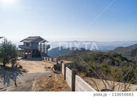 鬼ノ城の西門(鬼城山) 鬼ノ城の西門(鬼城山) 110050603