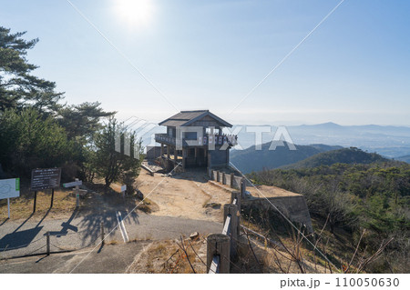 鬼ノ城の西門(鬼城山) 鬼ノ城の西門(鬼城山) 110050630