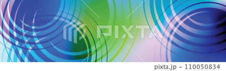 Abstract banner background, colorful template 110050834