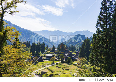 世界遺産 相倉合掌造り集落 110051548
