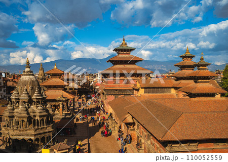 scenery of Patan Durbar Square located at Kathmandu in Nepal 110052559