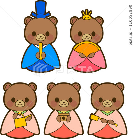 ひな祭り ひな人形 110052890