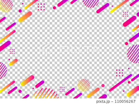 Geometric design pattern background material 110056267