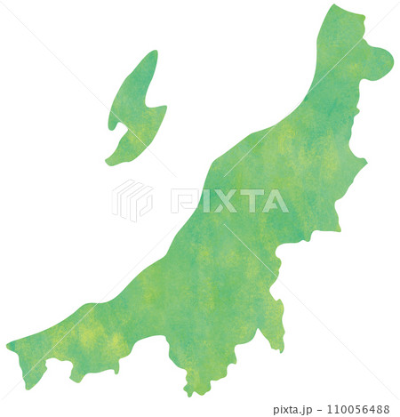 新潟県 地図 110056488