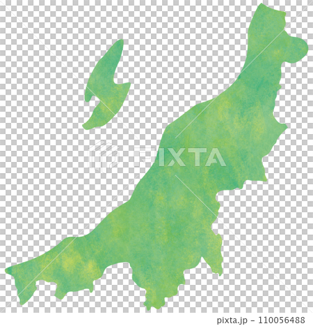 Niigata prefecture map 110056488