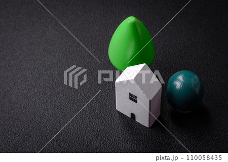 A small wooden house as an idea for investing in your own home 110058435