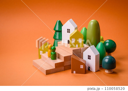 A small wooden house as an idea for investing in your own home A small wooden house as an idea for investing in your own home 110058520