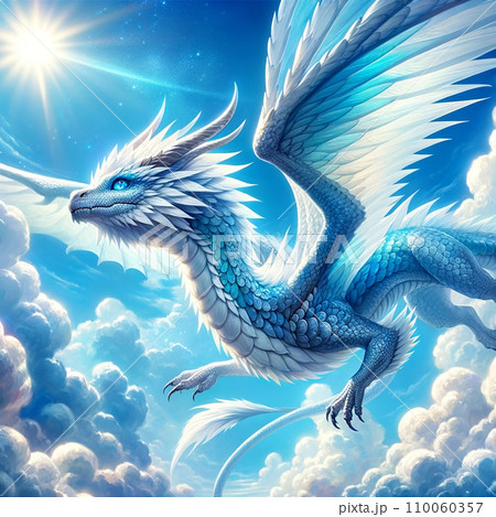 スカイドラゴンのイラスト素材 [110060357] - PIXTA