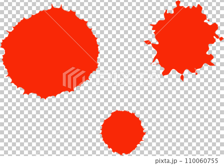 血痕・血糊のイラスト 血痕・血糊のイラスト 110060755