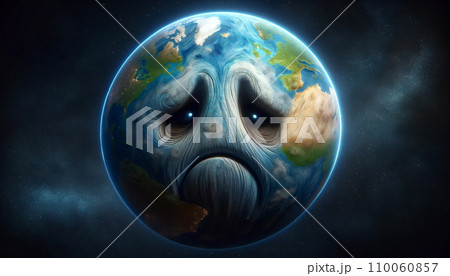 地球温暖化・地球沸騰化・SDGs・サステナブルの3DCGイメージ画像 地球温暖化・地球沸騰化・SDGs・サステナブルの3DCGイメージ画像 110060857