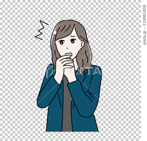 一個震驚的商人的插圖 一個震驚的商人的插圖 110061008