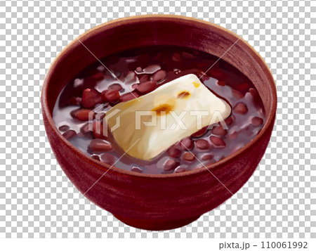 お汁粉（赤椀） 110061992