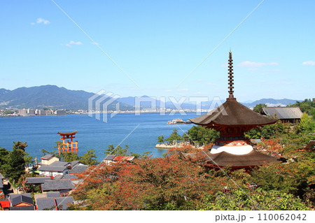 厳島神社多宝塔 厳島神社多宝塔 110062042