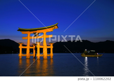 厳島神社鳥居 厳島神社鳥居 110062202