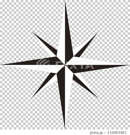 Compass mark icon transparent background Stock Illustration 110063961 PIXTA