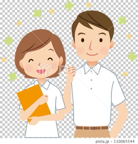 來訪人員：男性和女性、護理人員、助手 110065544