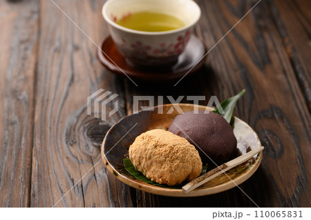 日本を代表する和菓子 おはぎ 日本を代表する和菓子 おはぎ 110065831