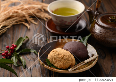 日本を代表する和菓子 おはぎ 日本を代表する和菓子 おはぎ 110065854