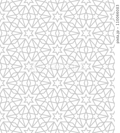 Islamic background with traditional style arabic. Seamless pattern for card, background, fabric or abstract design. Muslim ornament. Islamic background with traditional style arabic. Seamless pattern for card, background, fabric or abstract design. Muslim ornament. 110066083