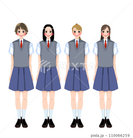 女子の仲良しグループ 女子の仲良しグループ 110066259