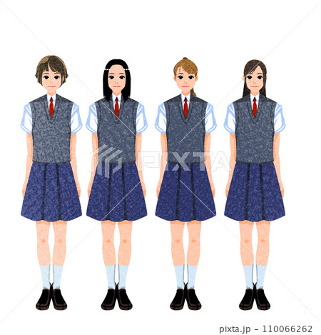 女子の仲良しグループ 女子の仲良しグループ 110066262