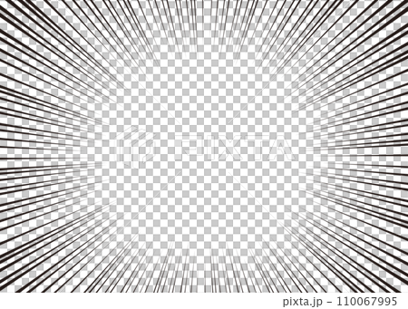 集中線 背景 黒 集中線 背景 黒 110067995